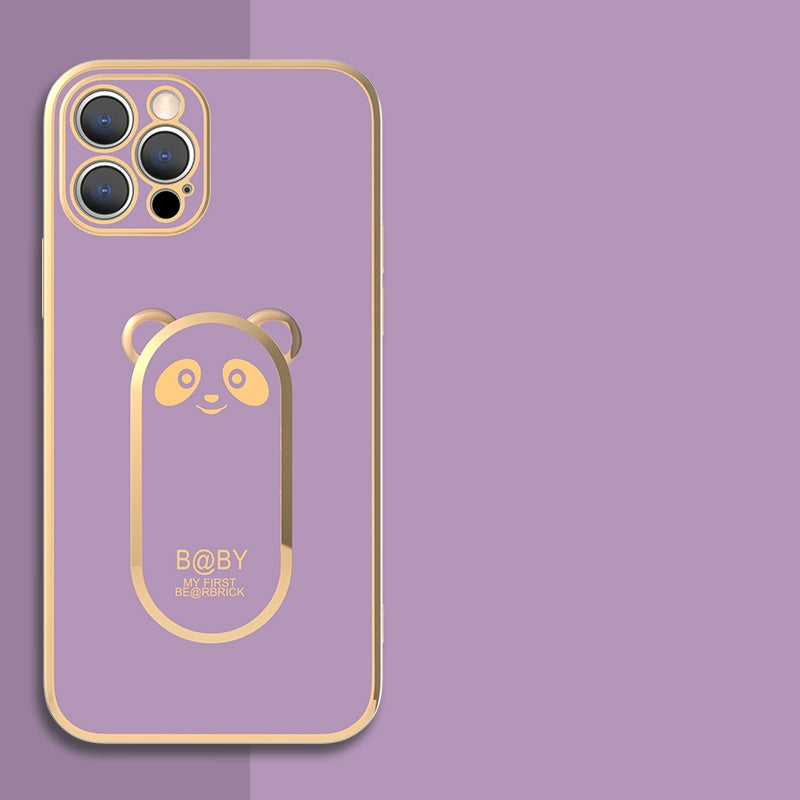 iPhone case- Panda Magnetic Ring Holder Phone Case Cover iPhone case- Panda Magnetic Ring Holder Phone Case Cover